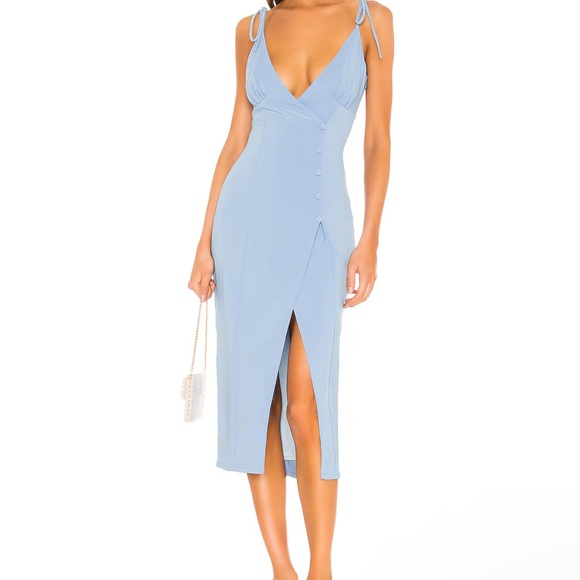 Camila Coelho Dresses & Skirts - Camila Coelho Aaliyah Midi Dress in Periwinkle Blue